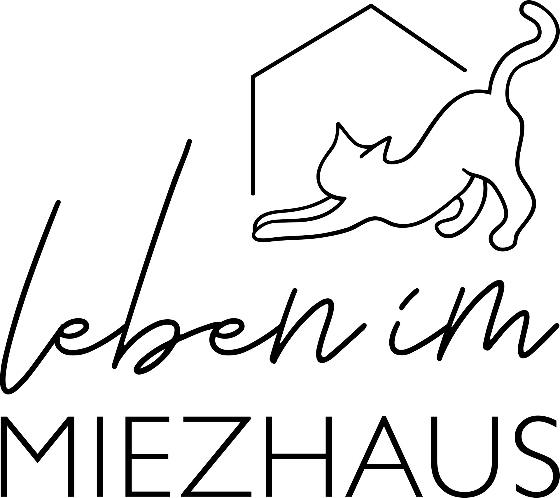 Logo Leben im Miezhaus Tierheilpraktikerin